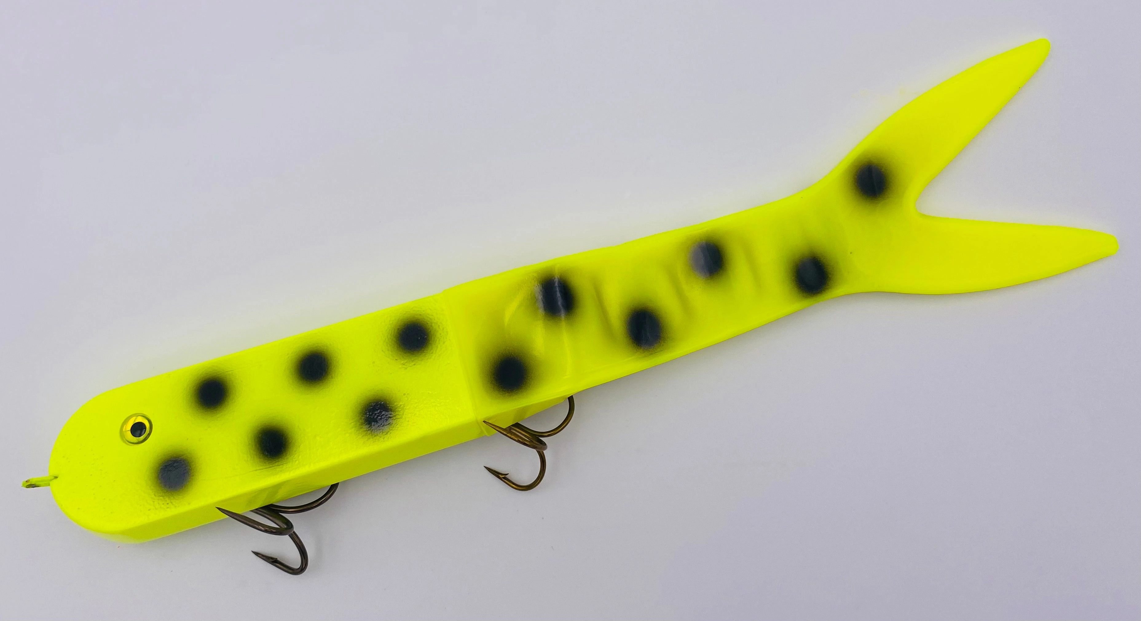 Dyin' Dawg Chartreuse Black Dot