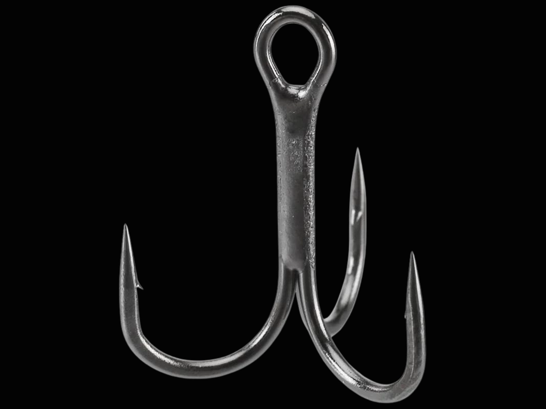 Gamakatsu 2X Strong Round Bend Treble Hooks