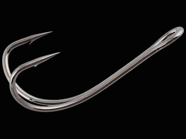 Gamakatsu EWG Dbl Frog Hooks Black 3pk