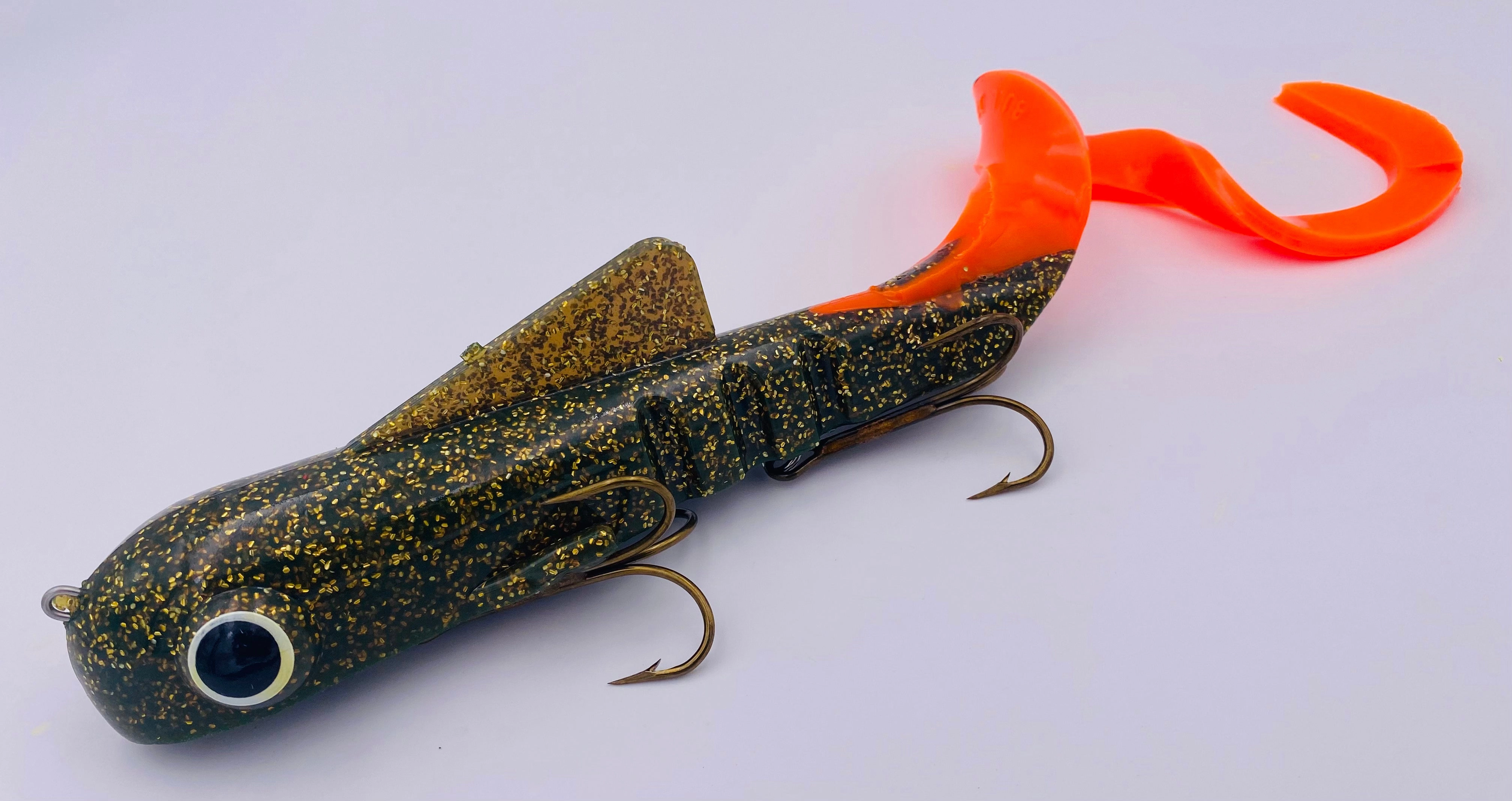 Magnum Bull Dawg Glitter Oil/Orange
