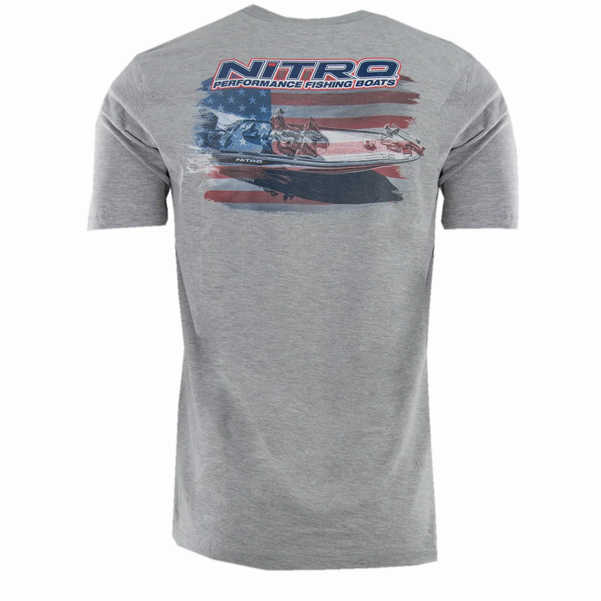 Nitro - Flag Fishing Boat - Heather Gray
