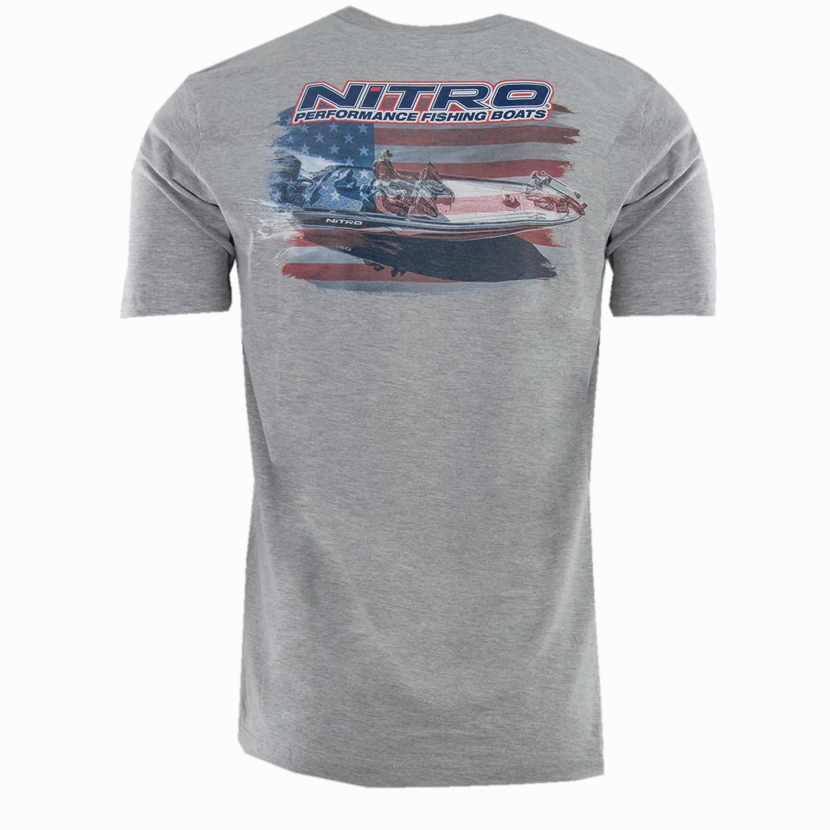 Nitro - Flag Fishing Boat - Heather Gray