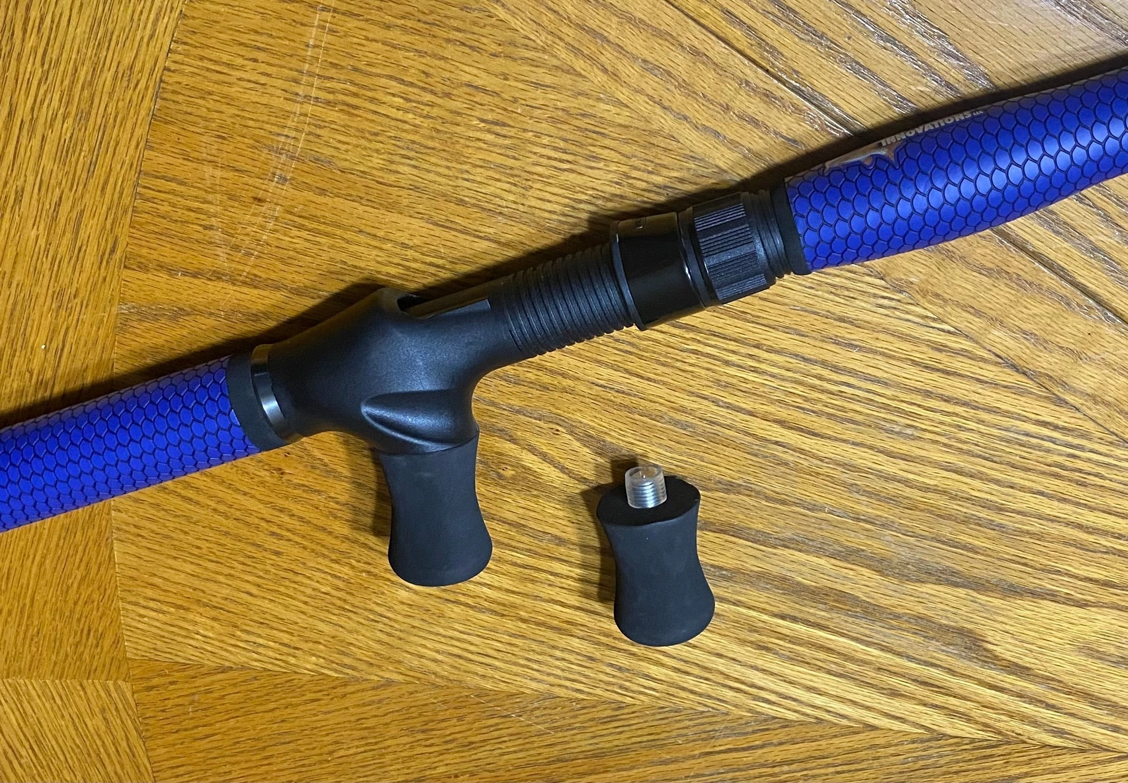 Pro Elite Big Bull Dawg Rod 8'6" XXX Heavy Telescoping. Fuji Titanium Alconite Guides and Revolution Reel Seat ($380 plus $30 domestic shipping)