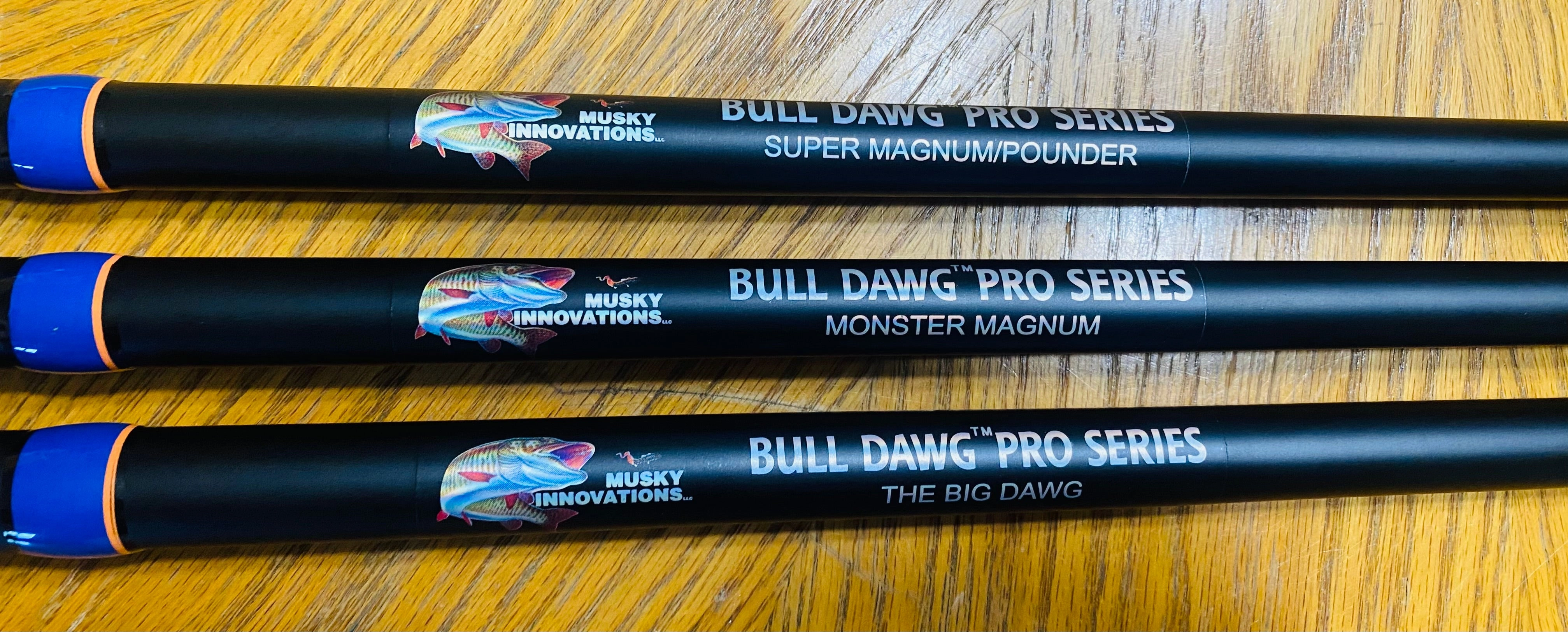 Pro Super Magnum Bull Dawg Rod 9 X Heavy NON-Telescoping ($220 plus $35 shipping)