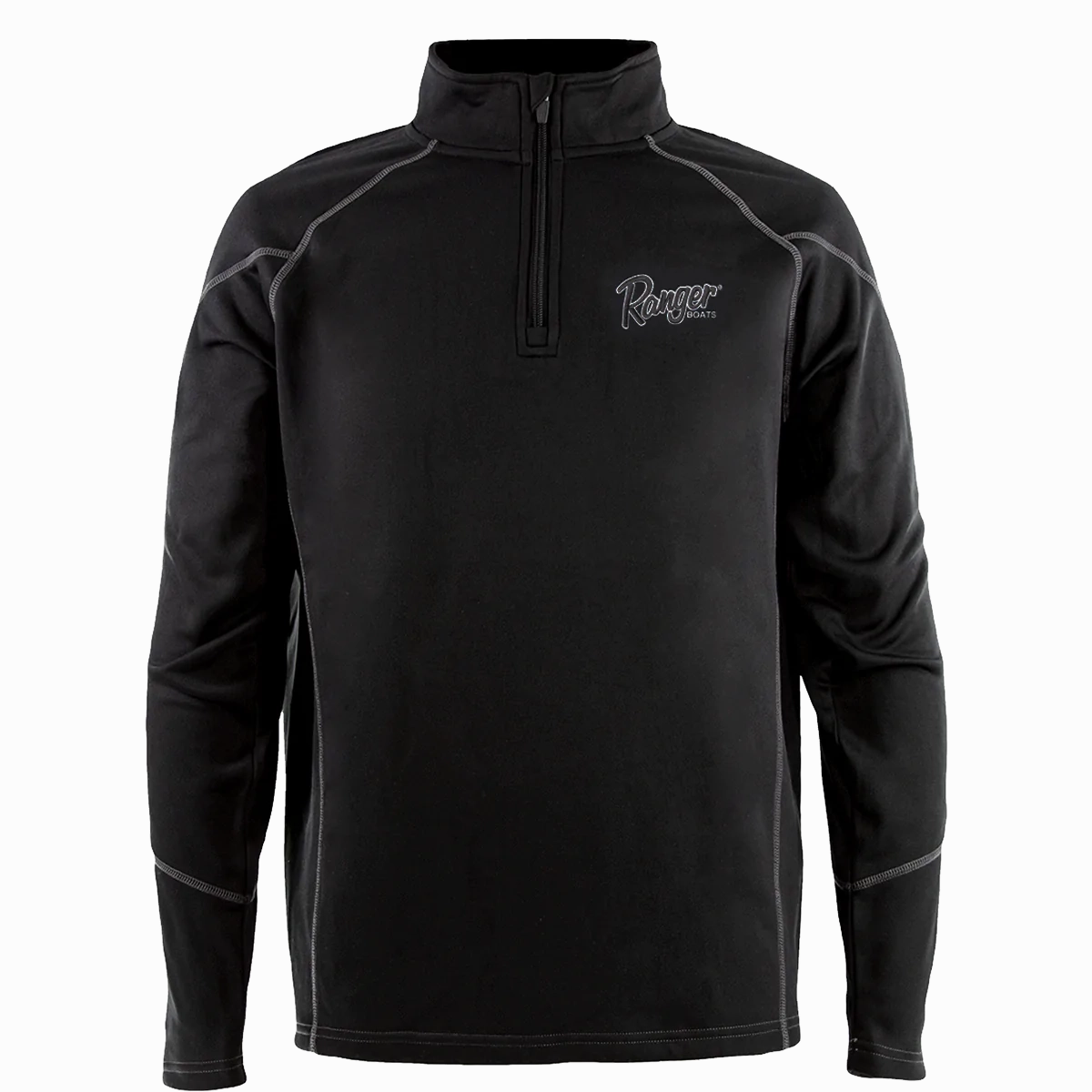 Ranger 1/4 Zip Pullover - Black