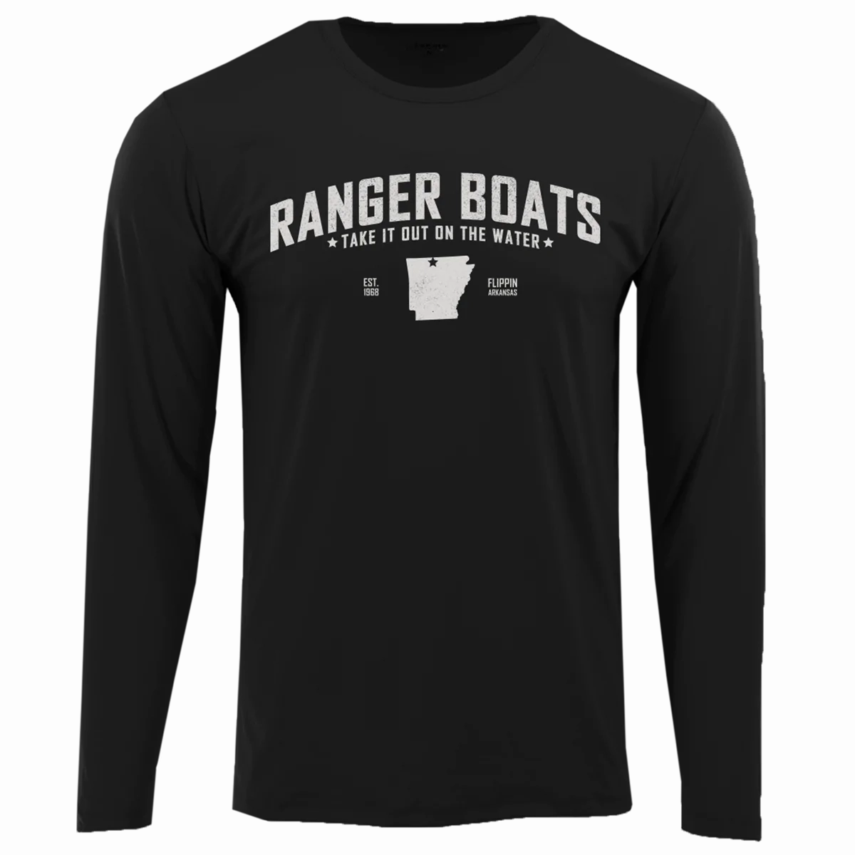 Ranger - Flippin, AR Performance Tee - Black