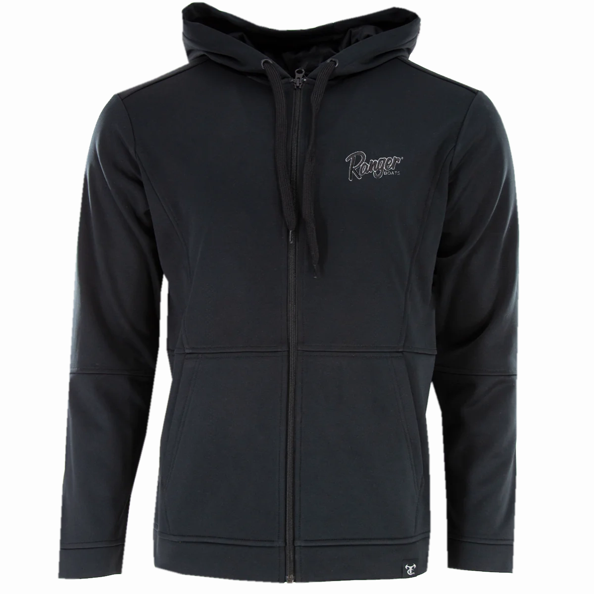 Ranger Full Zip Performance Hoodie - Black