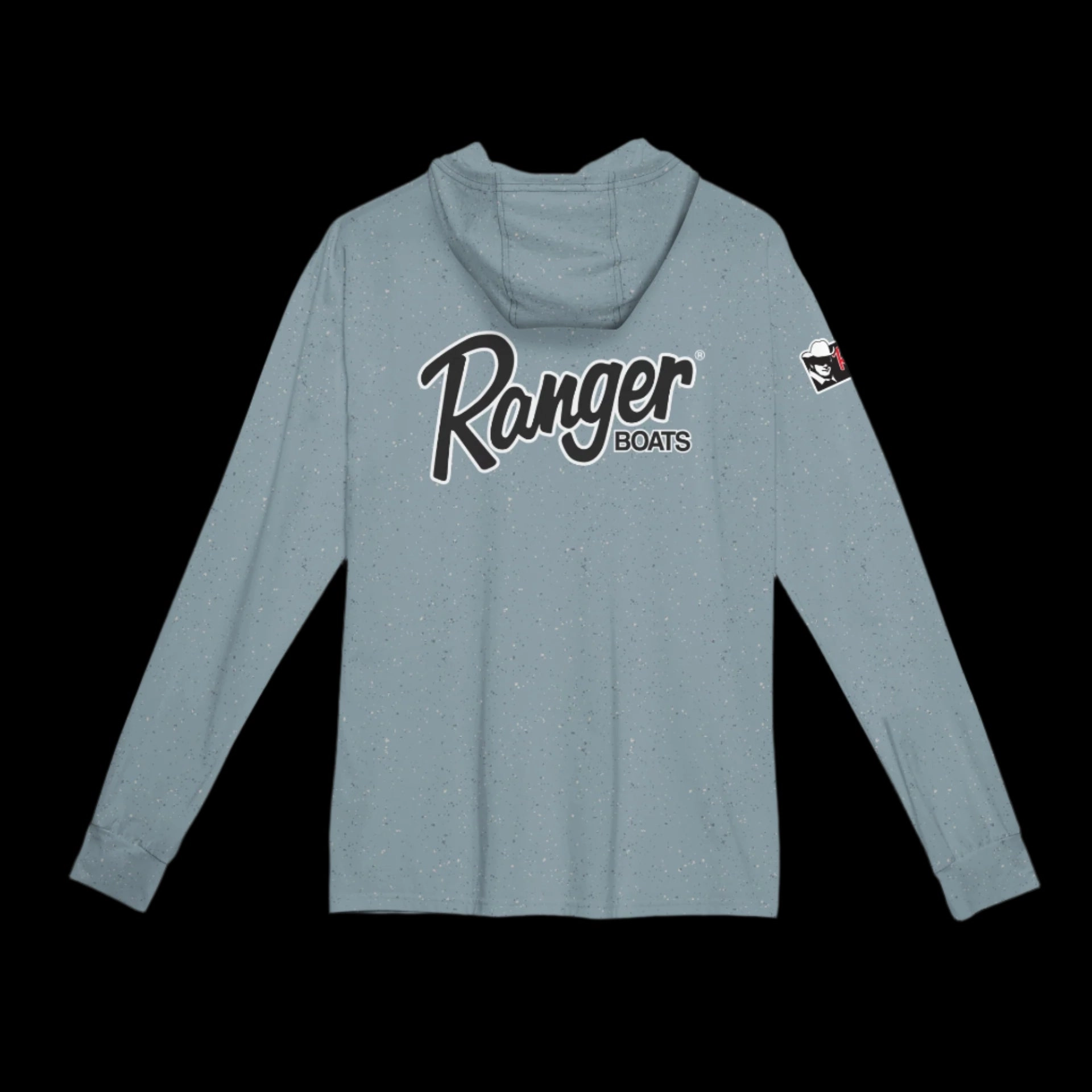 Ranger Spray Indigo Hooded Performance LS - Ranger Cup