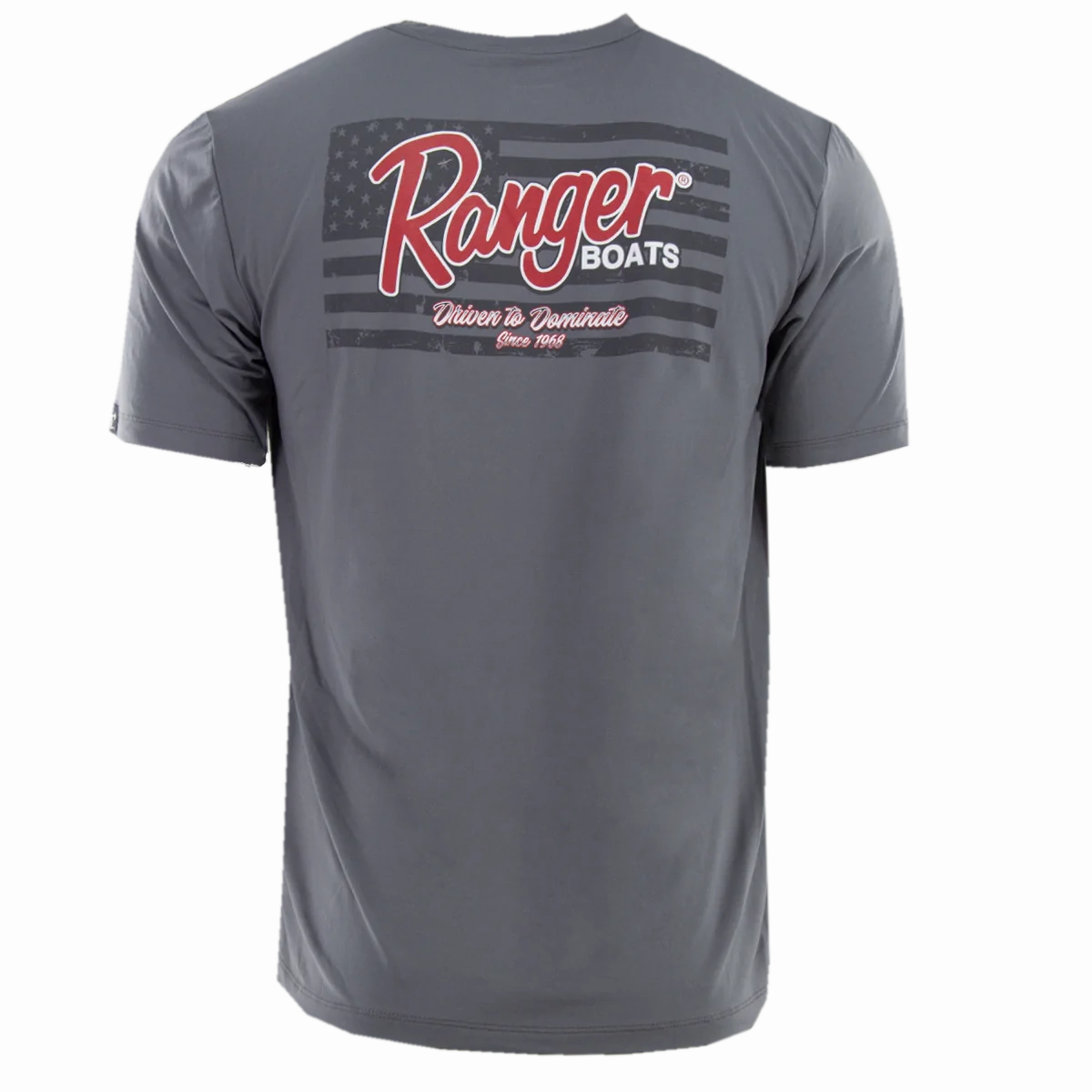Ranger SS Performance Flag Tee - Cool Gray