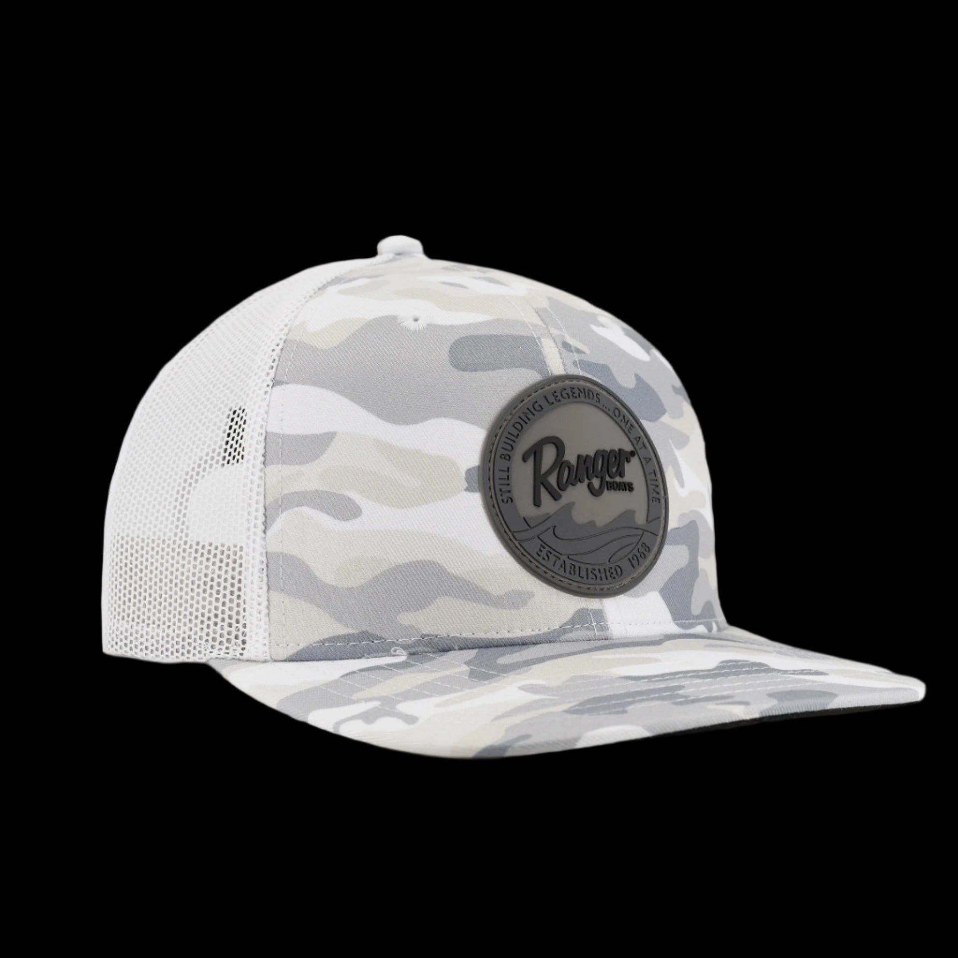Ranger White Camo Hat