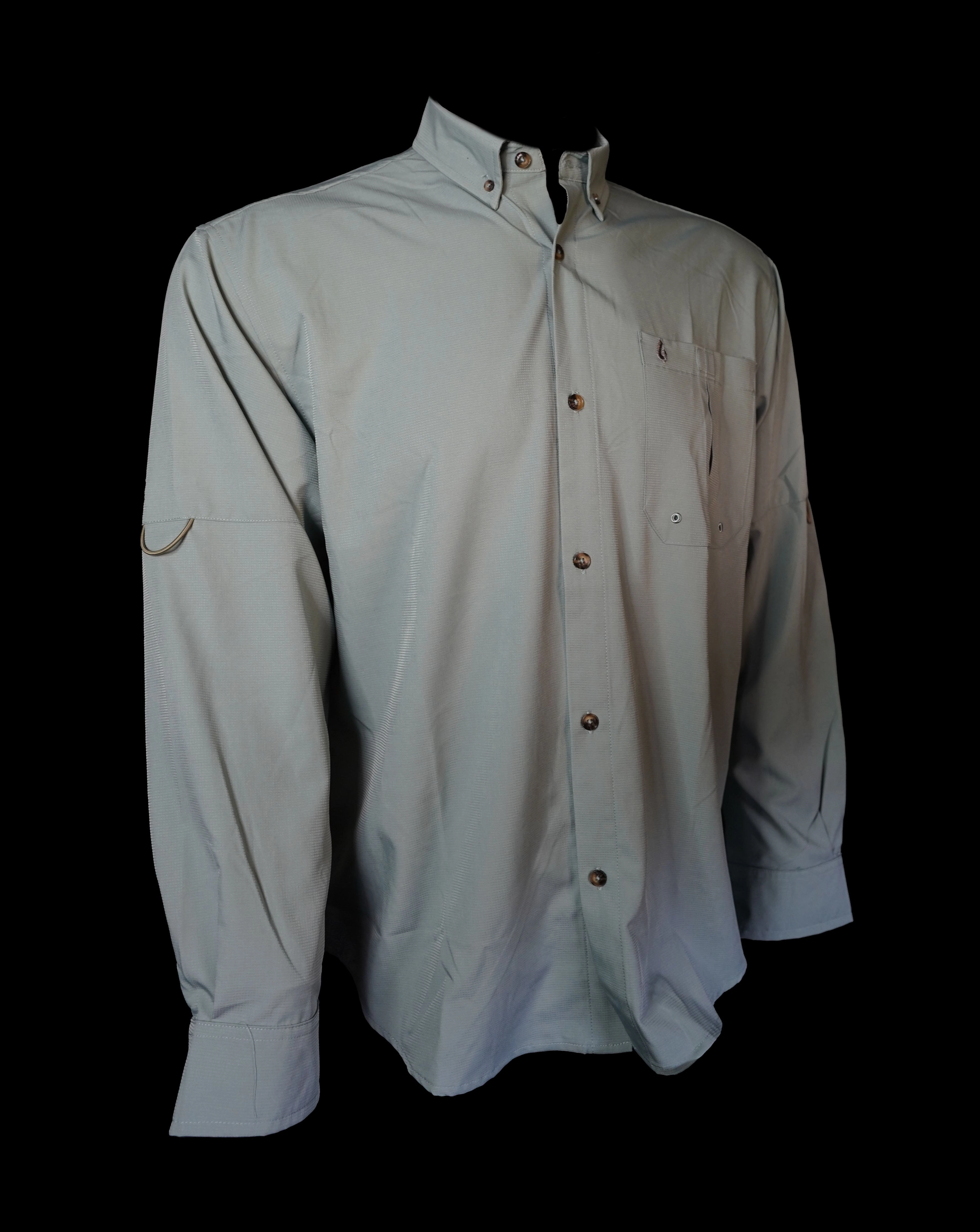 The Hook Line - Long Sleeve Vented Button Down
