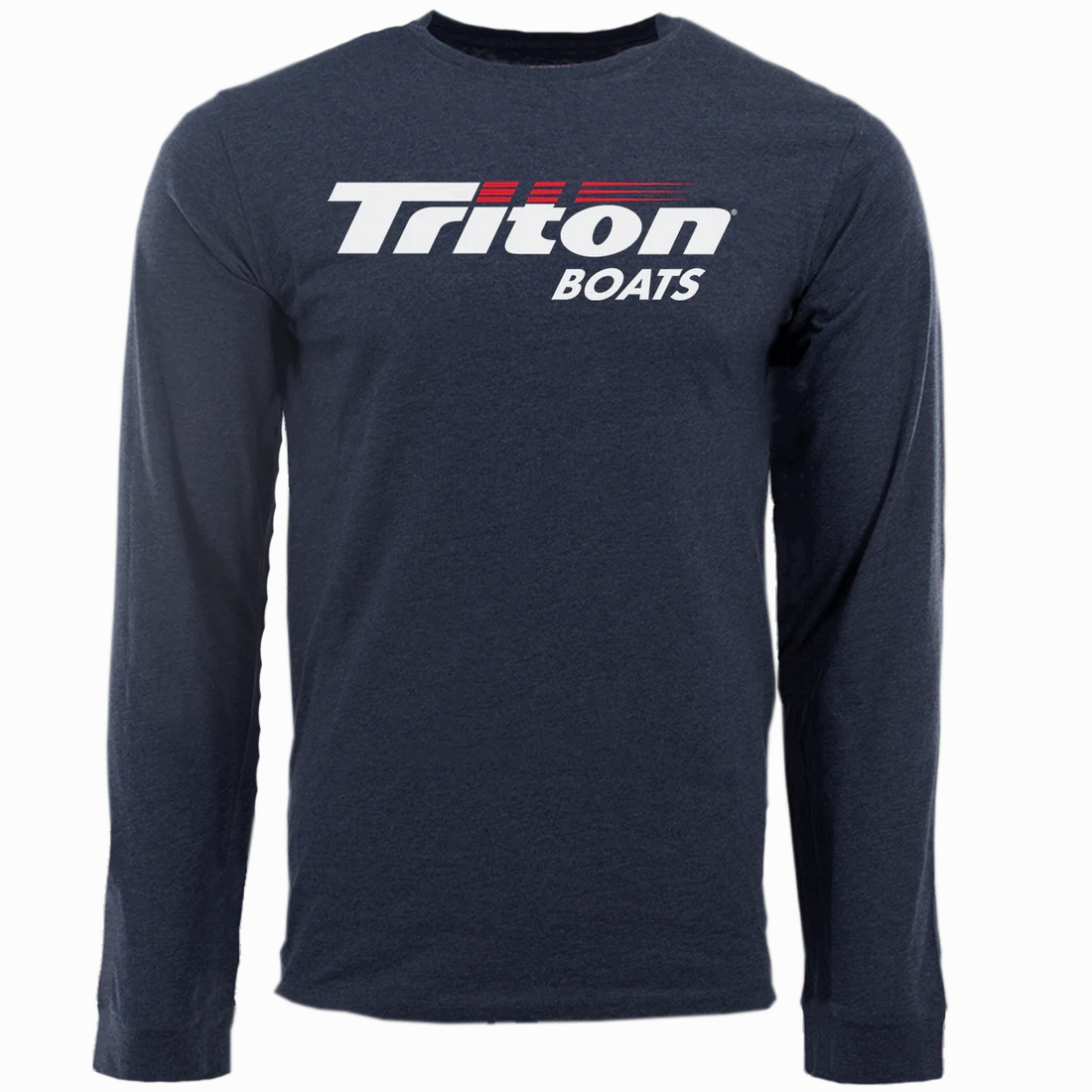 Triton Navy LS Tee